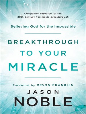 cover image of Breakthrough to Your Miracle